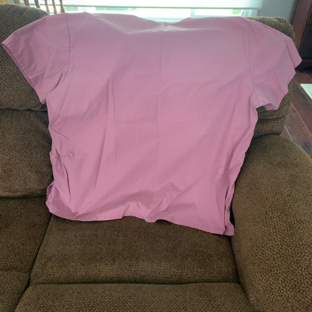 Pink Scrub Top - Picture 3 of 3